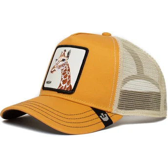 siltovka-zaoblena-zlta-snapback-so-high-the-farm-goorin-bros