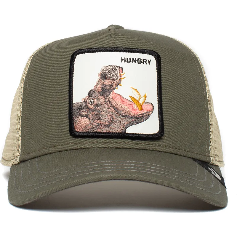 siltovka-zaoblena-zelena-snapback-hungry-hippo-hooray-the-farm-goorin-bros