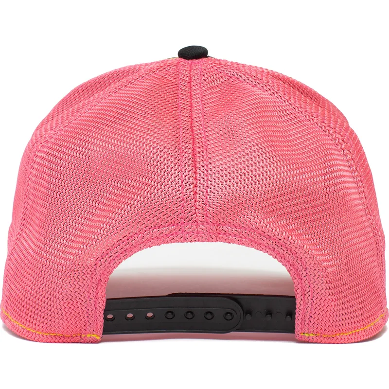 siltovka-zaoblena-cierna-snapback-rosa-squad-flamingoals-the-farm-goorin-bros