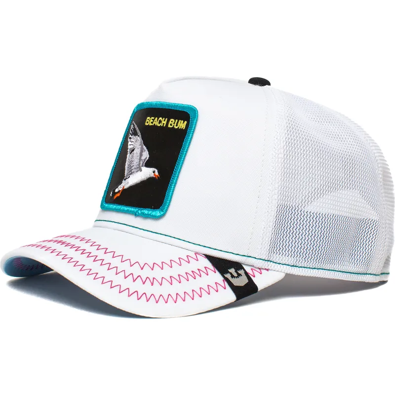 siltovka-zaoblena-biely-snapback-beach-bum-beach-bomber-the-farm-goorin-bros siltovka-zaoblena-biely-snapback-beach-bum-beach-bomber-the-farm-goorin-bros