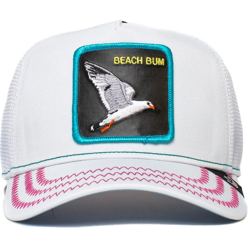siltovka-zaoblena-biely-snapback-beach-bum-beach-bomber-the-farm-goorin-bros siltovka-zaoblena-biely-snapback-beach-bum-beach-bomber-the-farm-goorin-bros
