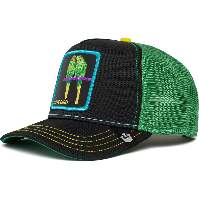 siltovka-zaoblena-cierna-snapback-love-bird-twitterpated-the-farm-goorin-bros