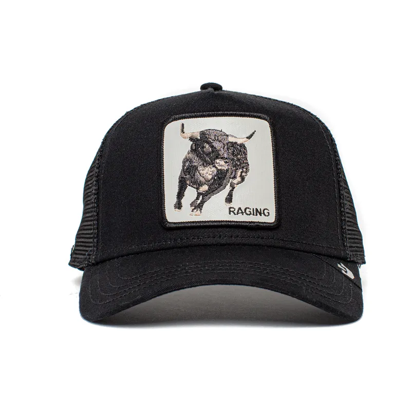 schwarze-trucker-kappe-stier-raging-rager-the-farm-von-goorin-bros