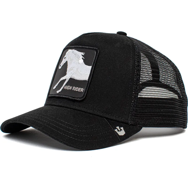 siltovka-zaoblena-cierna-snapback-high-rider-ride-high-the-farm-goorin-bros