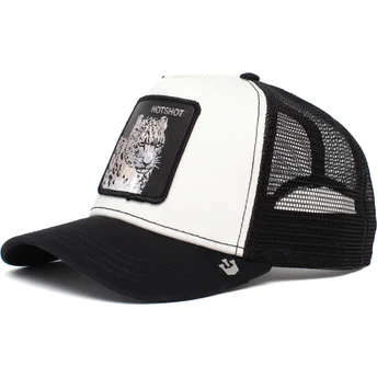 weisse-und-schwarze-trucker-kappe-leopard-hotshot-the-farm-von-goorin-bros