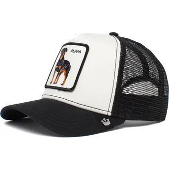 siltovka-zaoblena-biely-snapback-alpha-dog-the-farm-goorin-bros