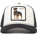 siltovka-zaoblena-biely-snapback-alpha-dog-the-farm-goorin-bros