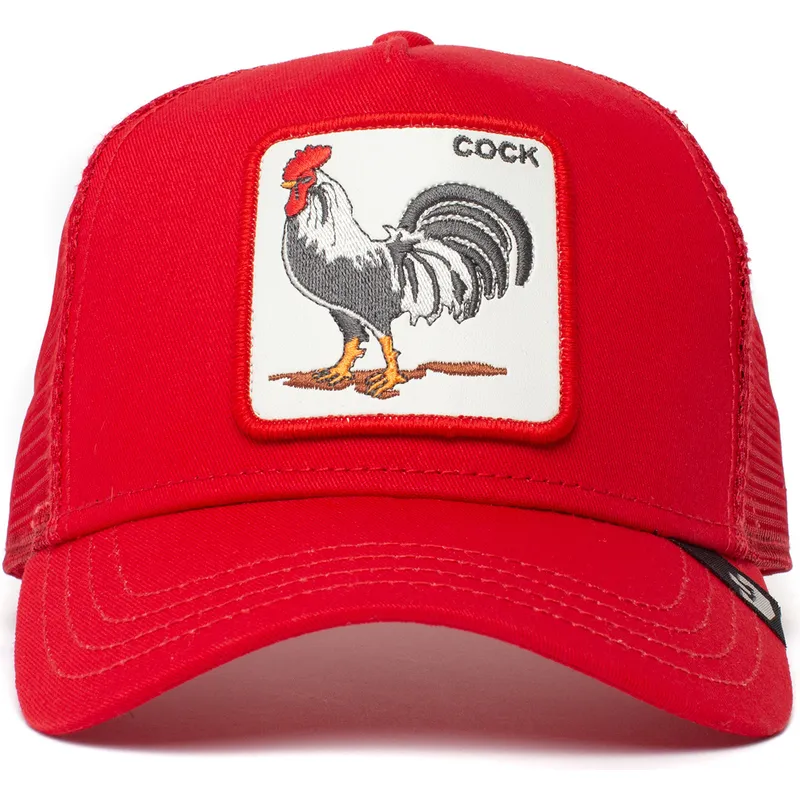 siltovka-zaoblena-cervena-snapback-the-cock-the-farm-goorin-bros