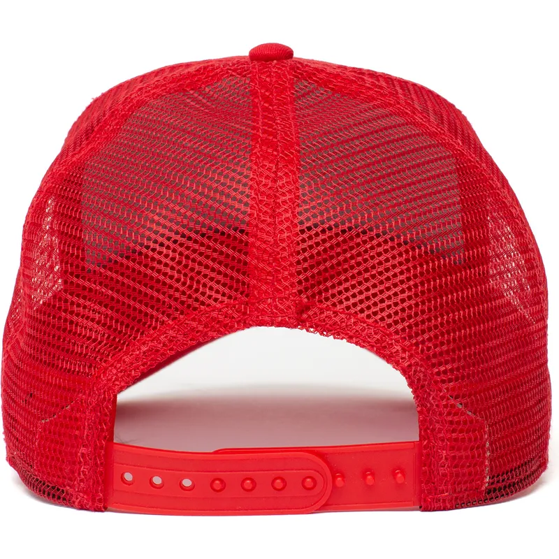 siltovka-zaoblena-cervena-snapback-the-cock-the-farm-goorin-bros