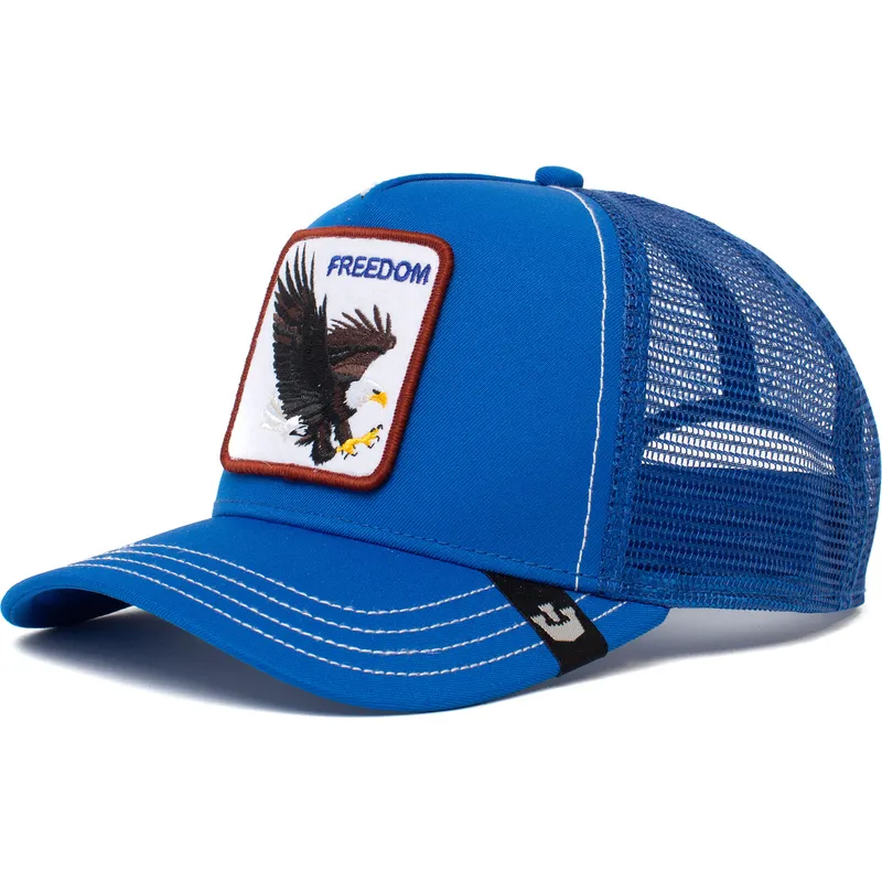 siltovky-zaoblena-kamionista-modra-snapback-aguila-the-freedom-eagle-the-farm-the-farm-de-goorin-bros