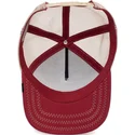 siltovka-zaoblena-cervena-snapback-goat-the-goat-the-farm-goorin-bros