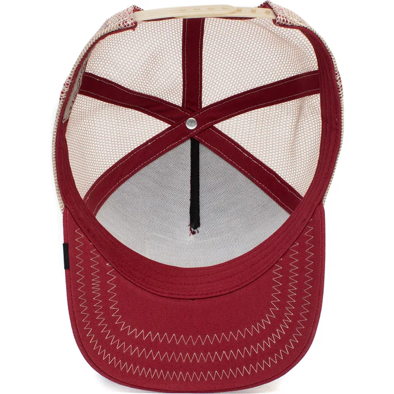 siltovka-zaoblena-cervena-snapback-goat-the-goat-the-farm-goorin-bros