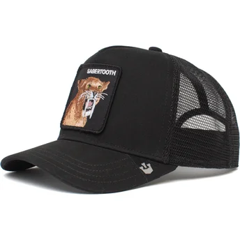siltovka-zaoblena-cierna-snapback-sable-the-sabertooth-tiger-the-farm-goorin-bros