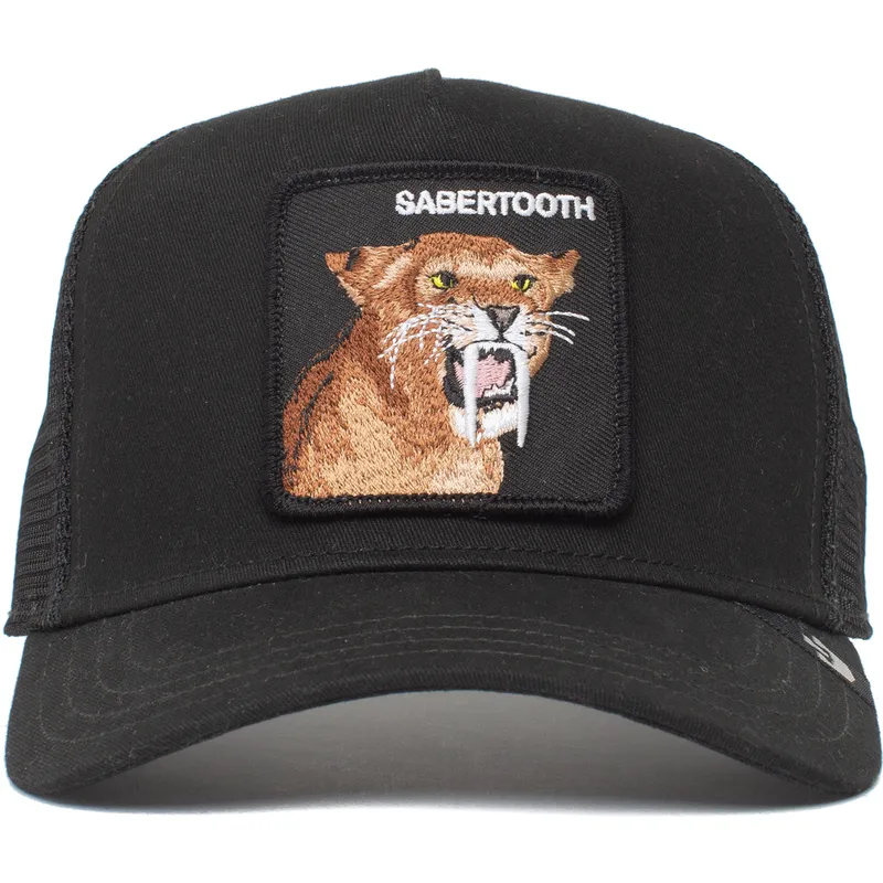 siltovka-zaoblena-cierna-snapback-sable-the-sabertooth-tiger-the-farm-goorin-bros