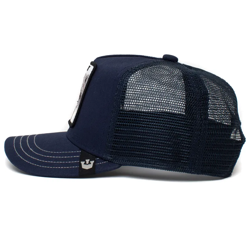 siltovka-zaoblena-tmavomodra-snapback-pre-deti-sticky-bandit-the-farm-goorin-bros