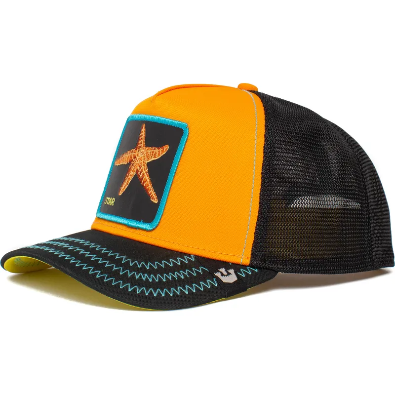 cap-zaoblena-orange-snapback-estrella-mar-baby-i-m-a-star-the-farm-the-farm-de-goorin-bros