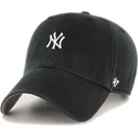 cap-zaoblena-black-adjustable-strap-clean-up-base-runner-new-york-yankees-mlb-47-brand