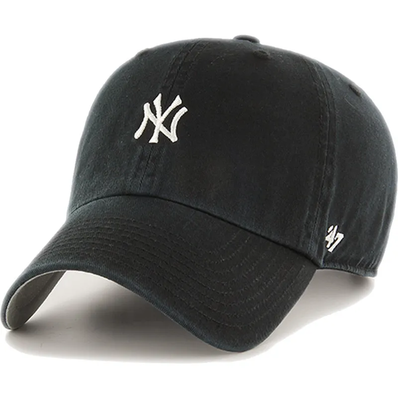 cap-zaoblena-black-adjustable-strap-clean-up-base-runner-new-york-yankees-mlb-47-brand cap-zaoblena-black-adjustable-strap-clean-up-base-runner-new-york-yankees-mlb-47-brand