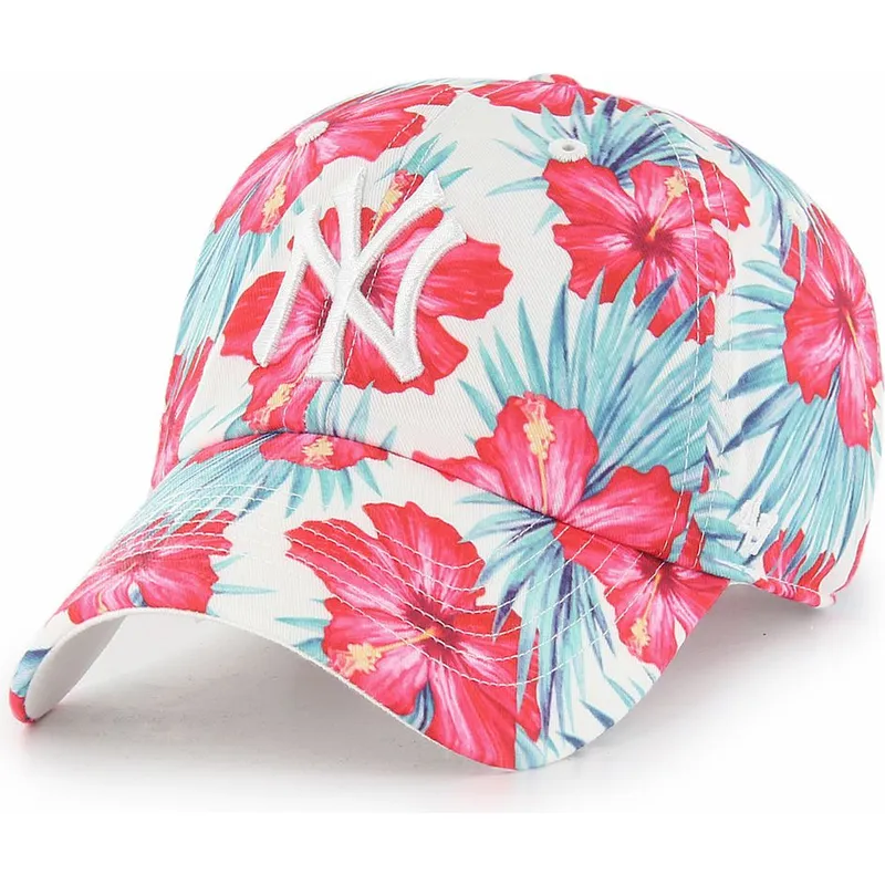siltovka-zaoblena-viacfarebna-nastavitelny-clean-up-sharon-new-york-yankees-mlb-47-brand