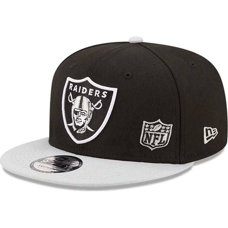 siltovka-rovna-cierna-snapback-9fifty-team-arch-las-vegas-raiders-nfl-new-era