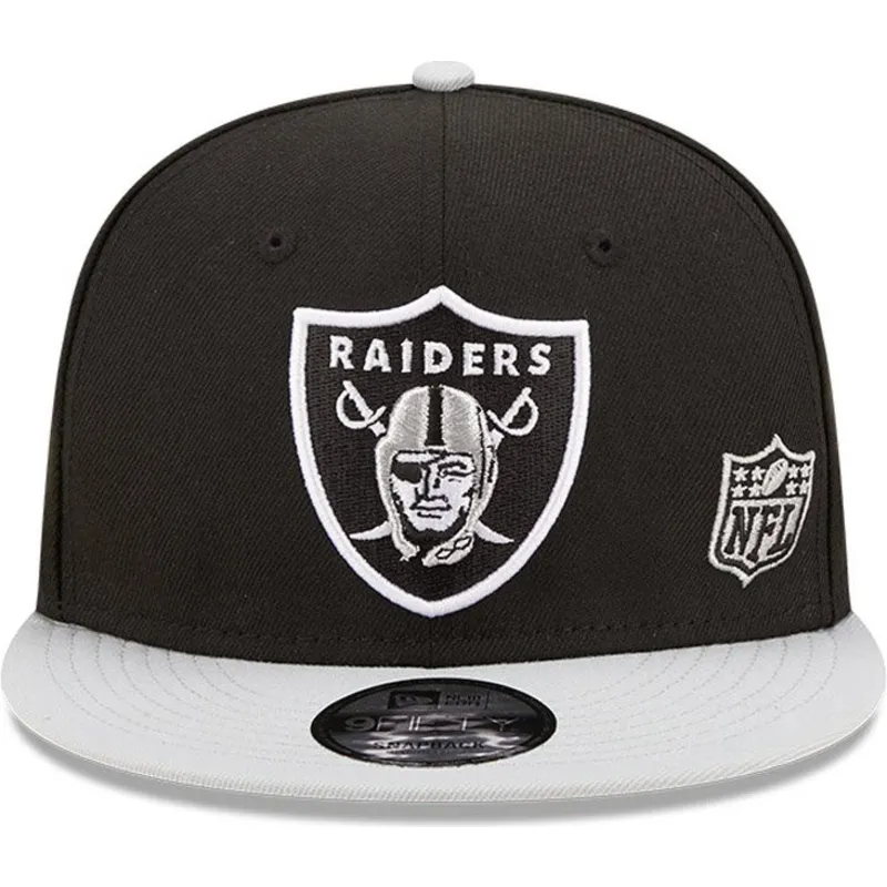 siltovka-rovna-cierna-snapback-9fifty-team-arch-las-vegas-raiders-nfl-new-era