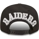 siltovka-rovna-cierna-snapback-9fifty-team-arch-las-vegas-raiders-nfl-new-era