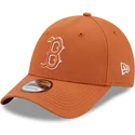 siltovka-zaoblena-hneda-nastavitelny-9forty-league-essential-boston-red-sox-mlb-new-era
