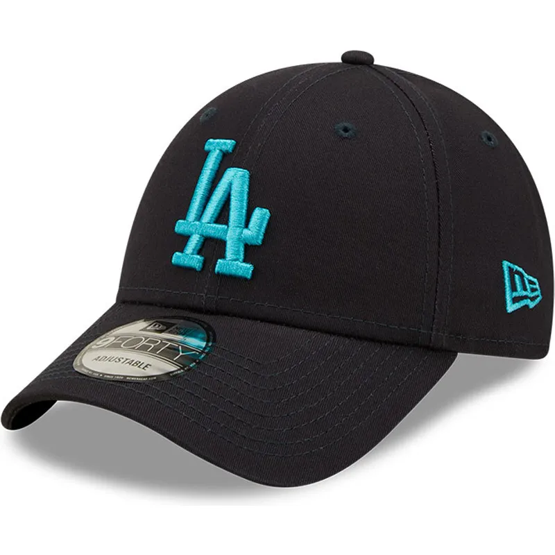 siltovka-zaoblena-tmavomodra-nastavitelny-9forty-league-essential-los-angeles-dodgers-mlb-new-era