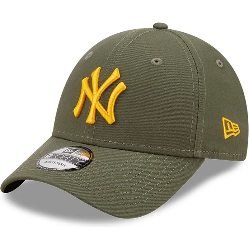 siltovka-zaoblena-zelena-nastavitelny-9forty-league-essential-new-york-yankees-mlb-new-era