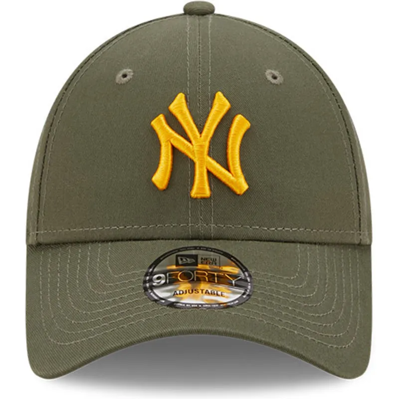siltovka-zaoblena-zelena-nastavitelny-9forty-league-essential-new-york-yankees-mlb-new-era