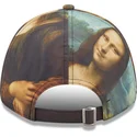 mehrfarbige-verstellbare-curved-cap-9forty-mona-lisa-le-louvre-von-new-era