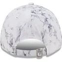 siltovka-zaoblena-biely-nastavitelny-9forty-clear-marble-le-louvre-new-era