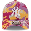 siltovka-zaoblena-ruzova-snapback-a-frame-camo-pack-new-york-yankees-mlb-new-era