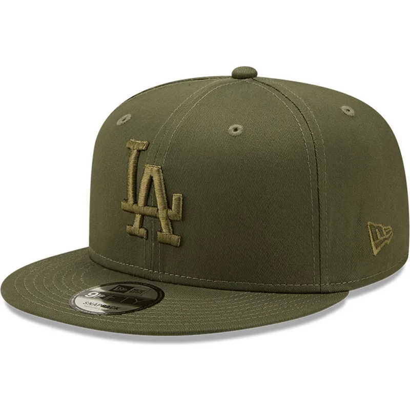 siltovka-rovna-zelena-snapback-9fifty-league-essential-los-angeles-dodgers-mlb-new-era