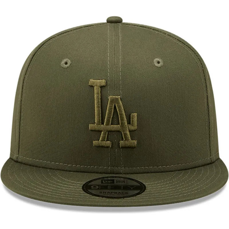 siltovka-rovna-zelena-snapback-9fifty-league-essential-los-angeles-dodgers-mlb-new-era