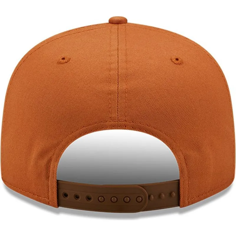 siltovka-rovna-hneda-snapback-9fifty-league-essential-los-angeles-dodgers-mlb-new-era