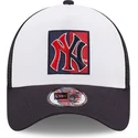 siltovka-zaoblena-tmavomodra-snapback-a-frame-frame-team-patch-new-york-yankees-mlb-new-era