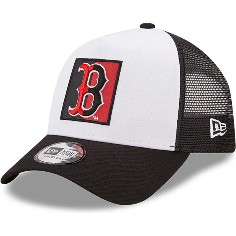 siltovka-zaoblena-cierna-snapback-a-frame-team-patch-boston-red-sox-mlb-new-era