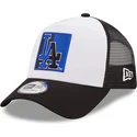 siltovka-zaoblena-cierna-snapback-a-frame-team-patch-los-angeles-dodgers-mlb-new-era