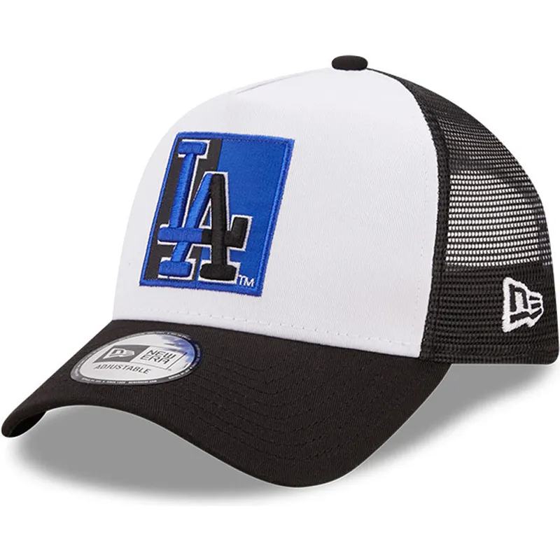 siltovka-zaoblena-cierna-snapback-a-frame-team-patch-los-angeles-dodgers-mlb-new-era