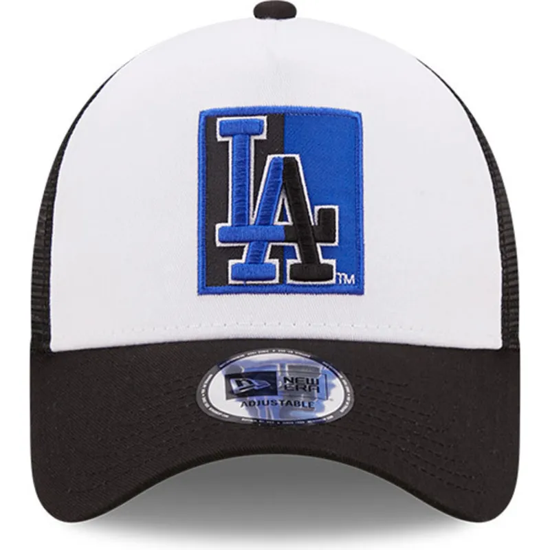 siltovka-zaoblena-cierna-snapback-a-frame-team-patch-los-angeles-dodgers-mlb-new-era