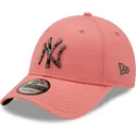 siltovka-zaoblena-ruzova-nastavitelny-9forty-camo-infill-new-york-yankees-mlb-new-era