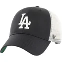 cap-zaoblena-black-snapback-mvp-branson-los-angeles-dodgers-mlb-47-brand