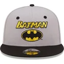 grau-schwarze-snapback-kinderkappe-9fifty-character-von-batman-dc-comics-von-new-era