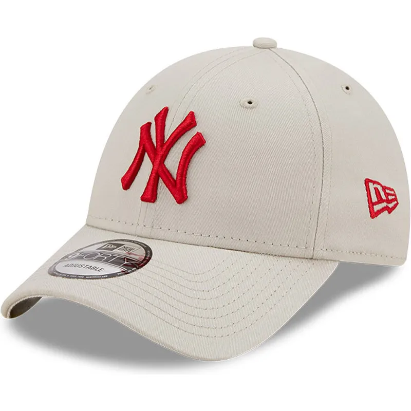 cap-zaoblena-beige-adjustable-strap-9forty-league-essential-new-york-yankees-mlb-new-era