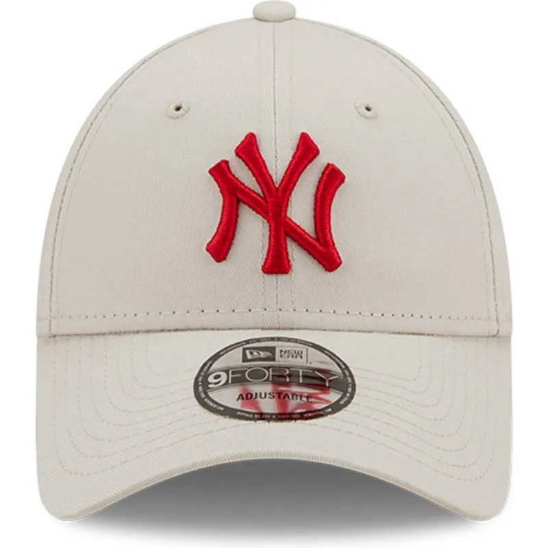 cap-zaoblena-beige-adjustable-strap-9forty-league-essential-new-york-yankees-mlb-new-era