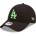 siltovka-zaoblena-cierna-nastavitelny-9forty-neon-pack-los-angeles-dodgers-mlb-new-era