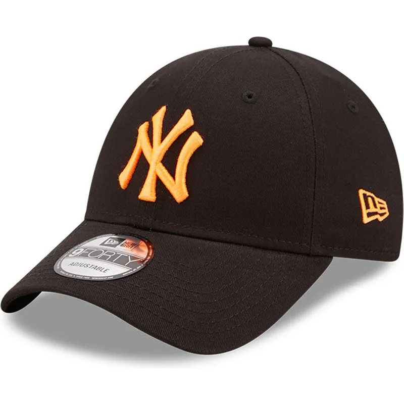 siltovka-zaoblena-cierna-nastavitelny-9forty-neon-pack-new-york-yankees-mlb-new-era