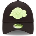 siltovka-zaoblena-cierna-nastavitelny-9forty-neon-pack-los-angeles-lakers-nba-new-era