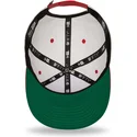 weisse-und-rote-flache-snapback-kappe-9fifty-white-crown-von-chicago-bulls-nba-von-new-era
